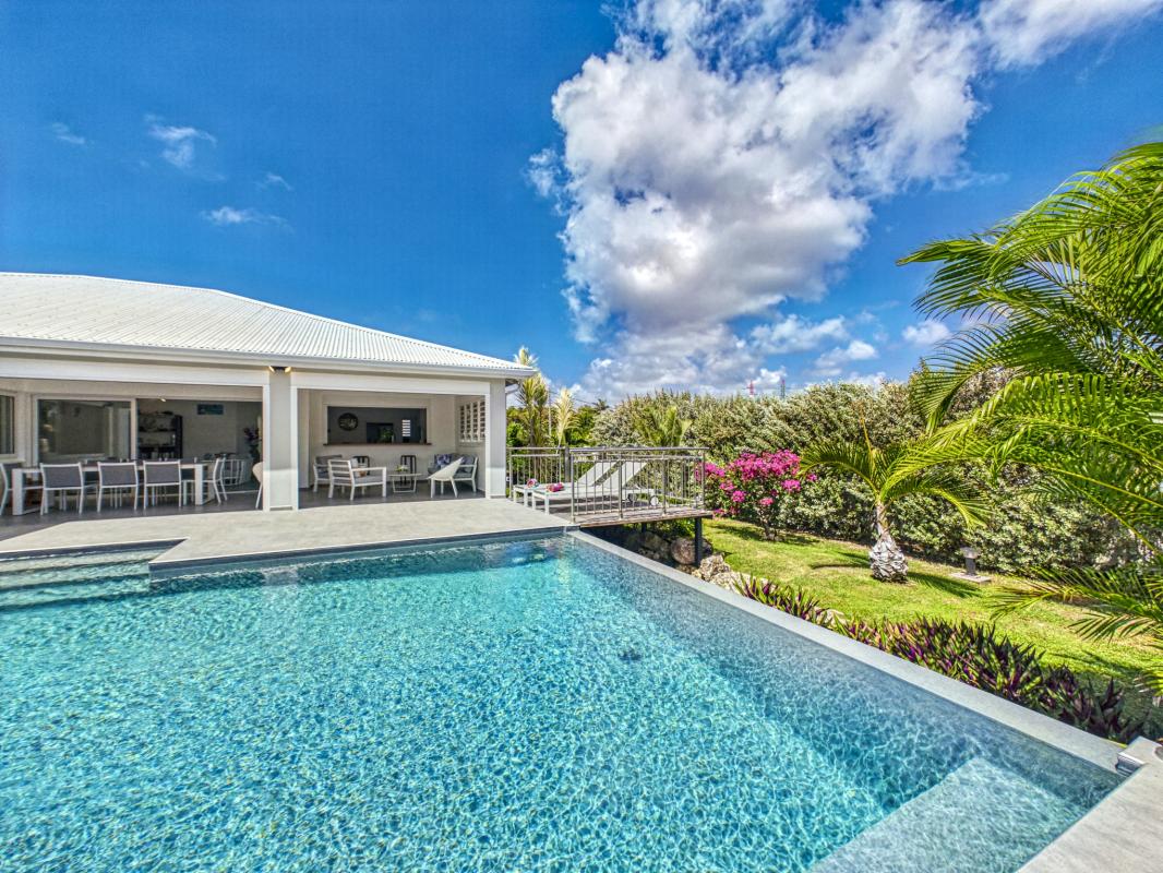 4.Location villa piscine Saint François Guadeloupe_Piscine